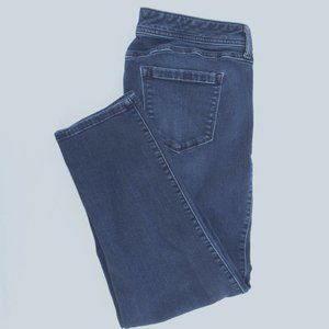 TORRID DENIM -  Women's Plus size 18, Cropped Leg, Mid-Rise, Stretch, Blue Jeans